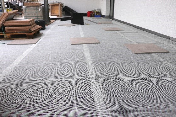 Smart Ultra-Drain Drainagematte netzkaschiert mit Einklicktechnologie