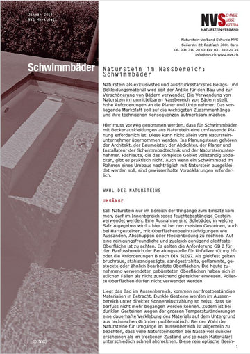 7 Merkblatt: NVS Naturstein im Nassbereich: Schwimmbäder - PDF
