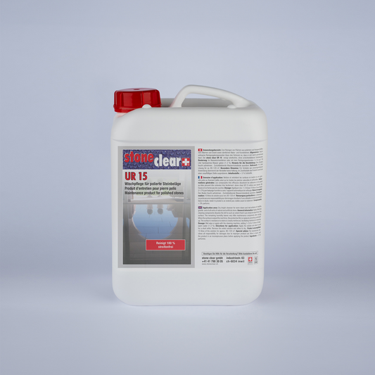 UR 15 Wischpflege für polierte Steinbeläge