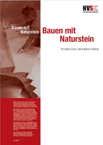 Bauen mit Naturstein - Deckblatt/Vorwort