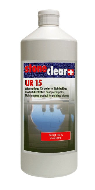 UR 15 Wischpflege für polierte Steinbeläge Gebinde 1 Liter